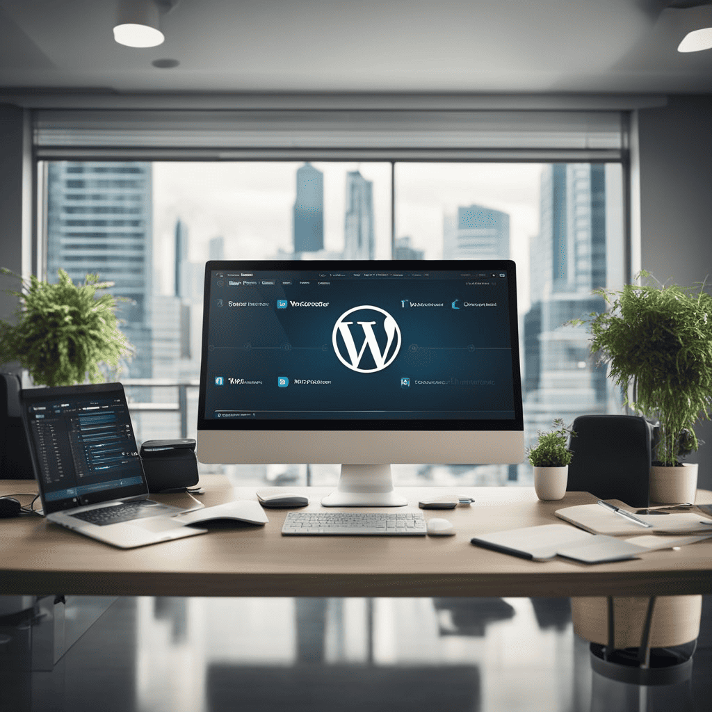 wordpress as content management system